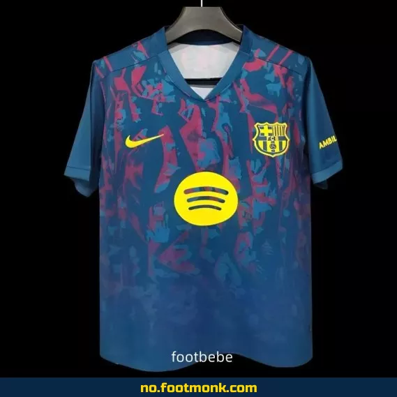 FC Barcelona 2025-2026 Konsept Fotballdrakt – Offisiell Replica med Navn | Fotballtrøye for Barn og Voksne