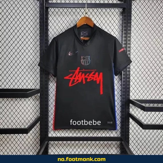 Stussy Barcelona Fotballdrakt 2024/2025 – Ekte fotballtrøye til salgs | Kjøp offisiell drakt for barn og voksne | Fotballdrakter på nett