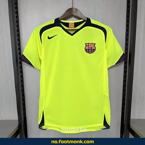Barcelona Vintage Fotballdrakt 2005-2006 (Borte) – Offisiell Replica – Fotballdrakter for Voksne og Barn