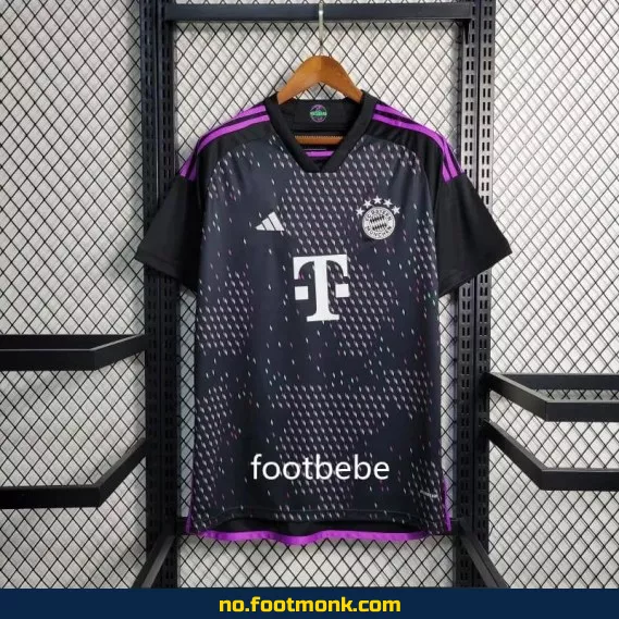 Bayern Munich 2023-2024 bortedrakt til salgs – Offisiell fotballdrakt for barn og voksne | Kjøp fotballtrøye på nett