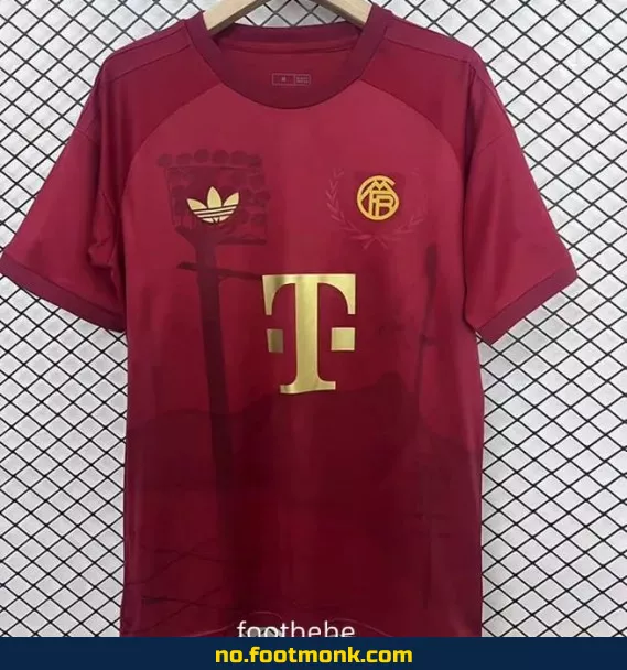 Maillot Bayern München 2024 125 år Rød – Offisiell Fotballdrakt til Salgs