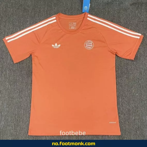 Bayern Munich retro fotballdrakt 2024/2025 (oransje) – kjøp offisiell drakt her – barn og voksen