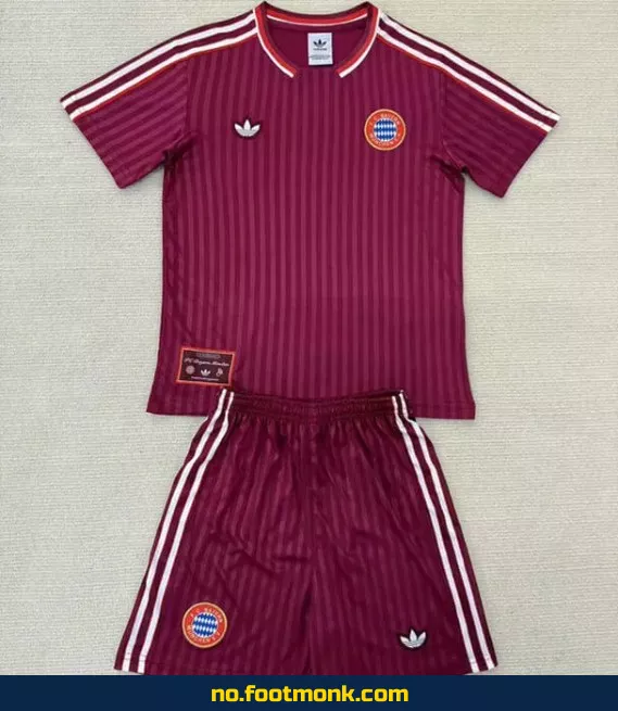 Bayern Munich Retro Fotballdrakt for Barn 2025-2026 – Kjøp Offisiell Klubbdrakt på Nett
