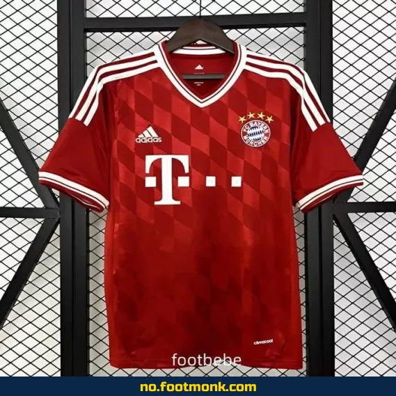 Bayern Munich Hjemmedrakt 2013-2014 Vintage – Fotballdrakt til Salgs | Authentisk Trøye for Voksne og Barn | Kjøp Billige Fotballklær på Nett