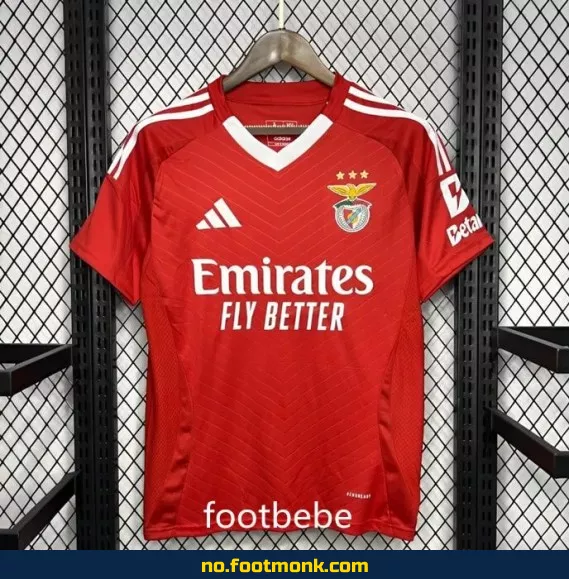 Benfica hjemmedrakt 2024/2025 rød – Kjøp offisiell fotballdrakt | Fotballtrøye for voksne og barn