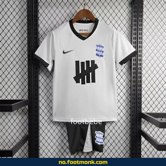 Birmingham City borte fotballdrakt 2024/2025 for barn – Hvit – Offisiell drakt