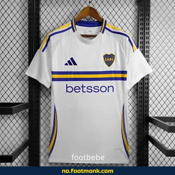 Boca Juniors 2024/2025 Hjemmedrakt Hvit – Offisiell Fotballdrakt til Salgs – Kjøp Authentisk Fotballtrøye for Voksen og Barn