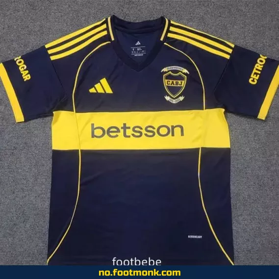 Boca Juniors hjemmedrakt 2025-2026 – Offisiell fotballdrakt for voksne og barn | Kjøp nå