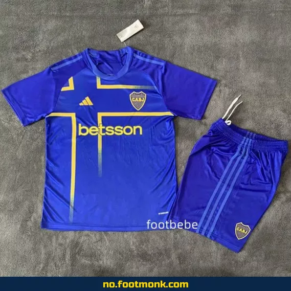Boca Juniors Fotballdrakt for Barn 2024-2025 Tredje Drakt – Offisiell Klubbtrøye