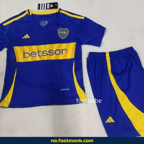 Boca Juniors Hjemmedrakt 2024/2025 for Barn – Kjøp Offisiell Fotballdrakt