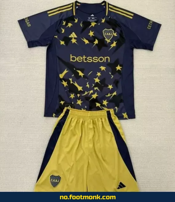 Boca Juniors Fotballdrakt for Barn 2025-2026 Tredje Utgave – Offisiell Klubbdrakt