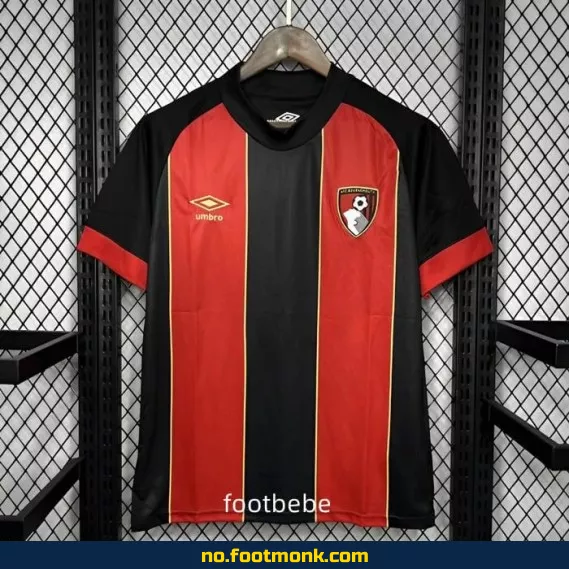 Bournemouth hjemmedrakt 2024-2025 – Kjøp offisiell fotballdrakt med navn | Fotballtrøye for barn og voksen