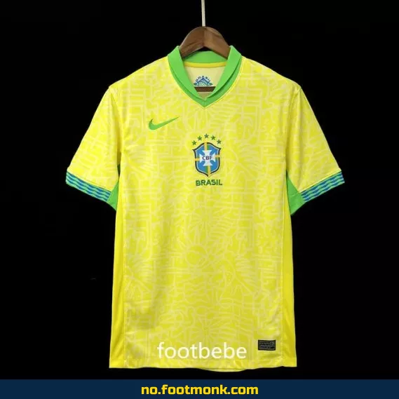 Brasil hjemmedrakt 2024/2025 – Gul fotballdrakt – Offisiell drakt – Kjøp nå