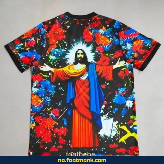 Brasil 2025-2026 Fotballdrakt med Jesus-trykk – Offisiell drakt for barn og voksne