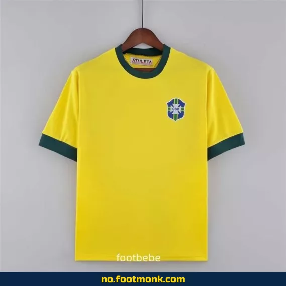 Brasil 1970 Hjemmedrakt – Vintage Fotballdrakt