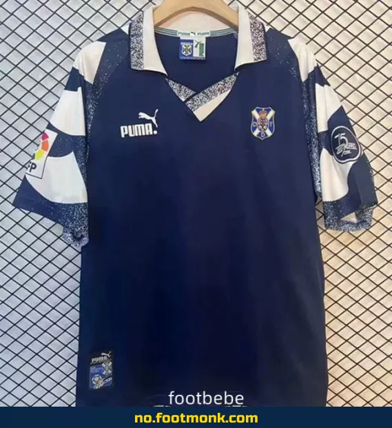 CD Tenerife Vintage Fotballdrakt 1997-1998 (Bortedrakt) – Autentisk Fotballtrøye for Voksne og Barn – Offisiell Klubbdrakt