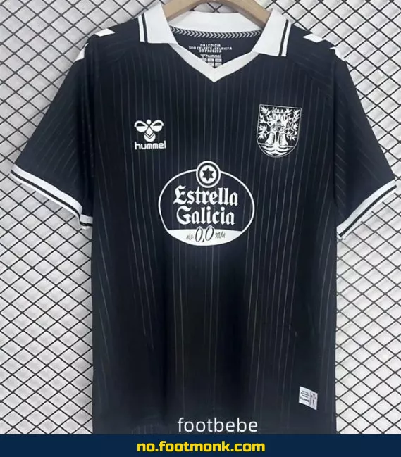Offisiell Celta de Vigo 2025 Fotballdrakt – 100-årsjubileum Olivier (Svart) – Fotballtrøye for Voksne og Barn – Autentisk Drakt med Navn
