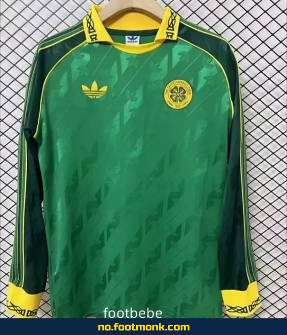 Celtic FC 2024/2025 Hjemmedrakt Langermet Grønn – Offisiell Fotballdrakt for Voksne og Barn