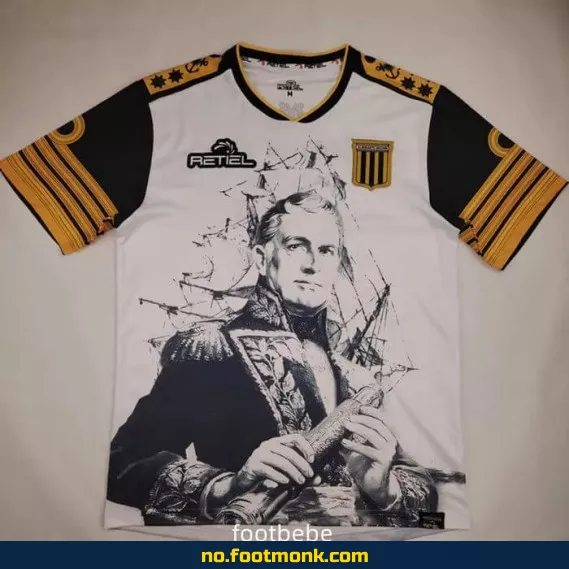 Almirante Brown 2021 Hjemmedrakt Målvakt (Hvit) – Offisiell Fotballdrakt | Fotballdrakter til Salgs