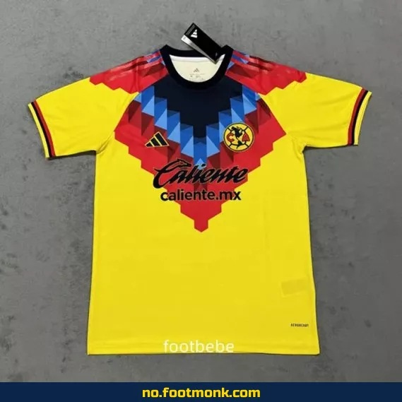 Club América 2025-2026 Concept Fotballdrakt – Gul | Offisiell Fotballtrøye | Barn og Voksen | Fotballdrakt med Navn | Kjøp Nå