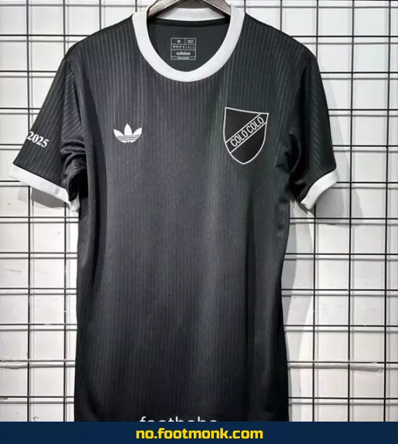 Colo-Colo Retro Fotballdrakt 2025-2026 (Svart) – Autentisk Fotballtrøye for Voksne og Barn – Kjøp Nå!