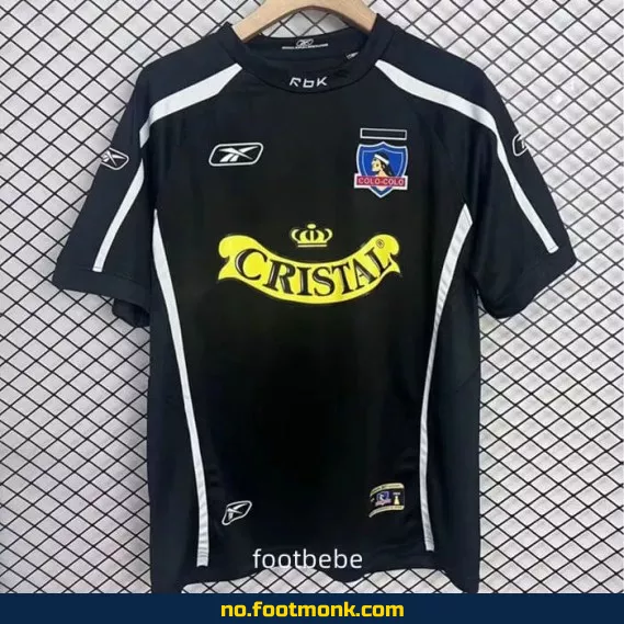 Vintage Colo-Colo Fotballdrakt 2005 (Borte, Svart) – Autentisk Fotballtrøye for Voksne og Barn – Kjøp Nå!