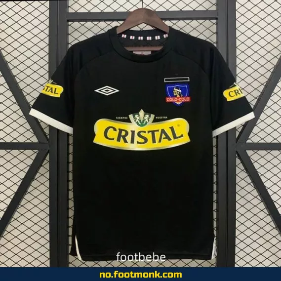 Vintage Colo-Colo Fotballdrakt 2011 (Eksteriør Svart) – Offisiell Klubbdrakt for Voksne og Barn