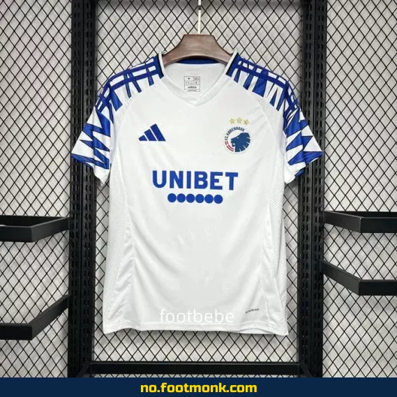 FC København 2024/2025 Hjemmedrakt Hvit – Fotballdrakt til salgs – Billige fotballdrakter – Offisiell drakt