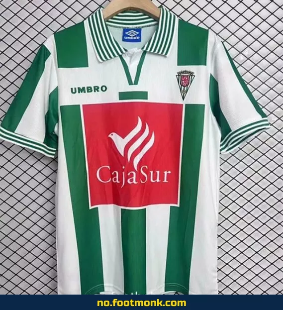 Vintage Cordoba Fotballdrakt 1998/1999 Hjemmedrakt – Autentisk Fotballtrøye