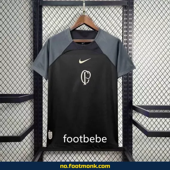 Corinthians treningsdrakt 2024-2025 svart – Fotballdrakt for voksne og barn – Offisiell drakt til salgs