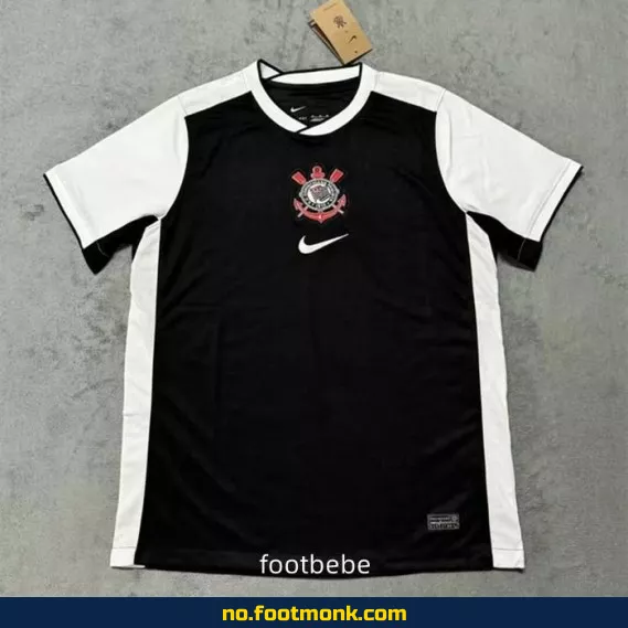 Corinthians 2025-2026 borte drakt svart – Offisiell fotballdrakt for voksne og barn