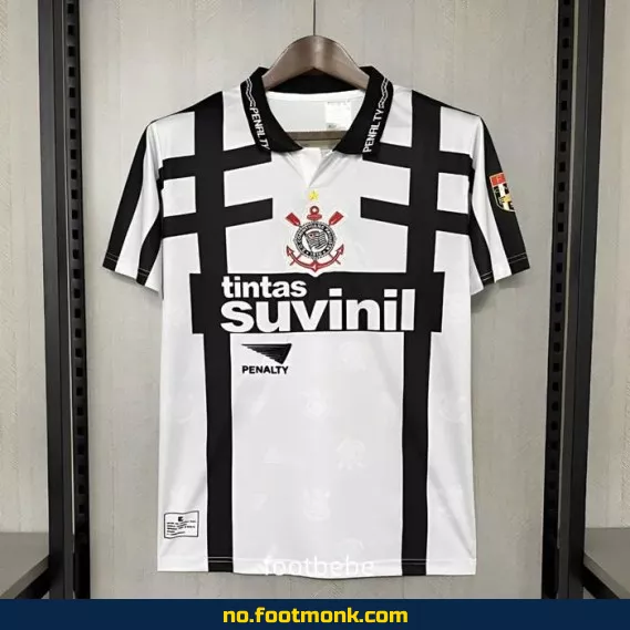 Corinthians Vintage Fotballdrakt 1996-1997 (Tredjedrakt) – Autentisk Retro Fotballtrøye