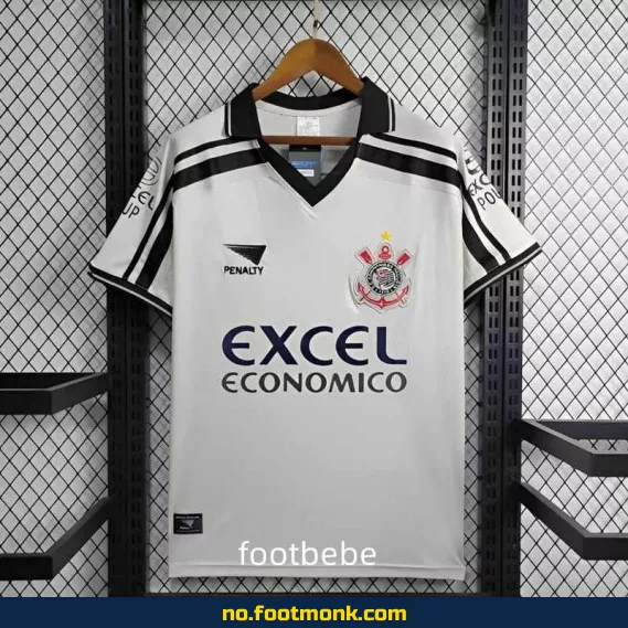 Corinthians Vintage Fotballdrakt 1997-1998 Hjemme – Autentisk Fotballtrøye