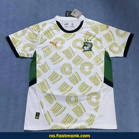 Ellevérespesial Côte d'Ivoire 2024-2025 hjemmedrakt – offisiell fotballdrakt for barn og voksne
