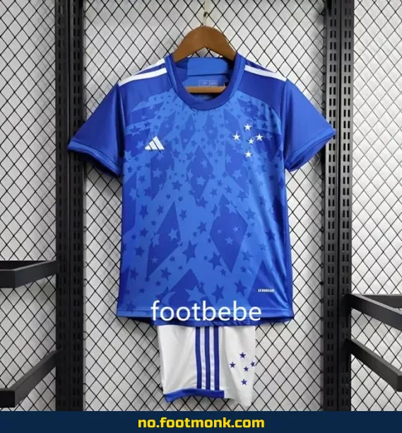 CRUZEIRO Hjemmedrakt 2024/2025 for barn – Offisiell fotballdrakt i blå | Fotballtrøye for barn | Kjøp billige fotballdrakter online