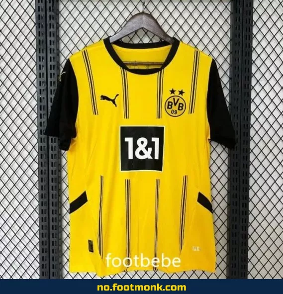 Borussia Dortmund hjemmedrakt 2024/2025 – Offisiell fotballdrakt for voksne og barn