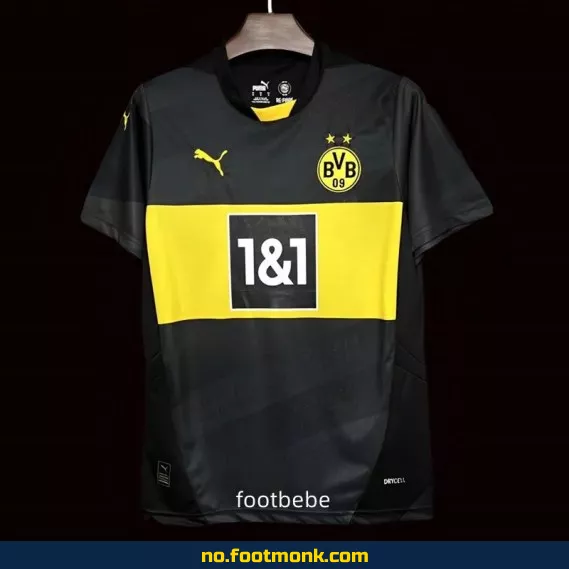 Borussia Dortmund 2024/2025 bortedrakt svart – Offisiell fotballdrakt for voksne og barn
