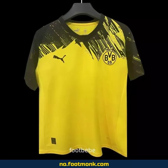 Borussia Dortmund 2025-2026 spesialutgave gul fotballdrakt – offisiell drakt for barn og voksne