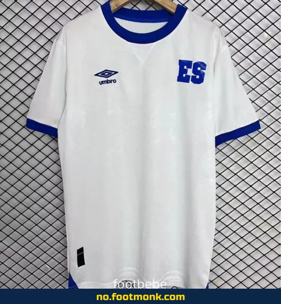 El Salvador bortedrakt 2025-2026 hjemme – Hvit fotballdrakt for voksne og barn – Offisiell drakt med trykk – Kjøp nå