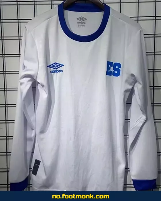 El Salvador 2025-2026 bortedrakt med lange ermer – Offisiell fotballdrakt for voksne og barn | Kjøp fotballtrøyer på nett