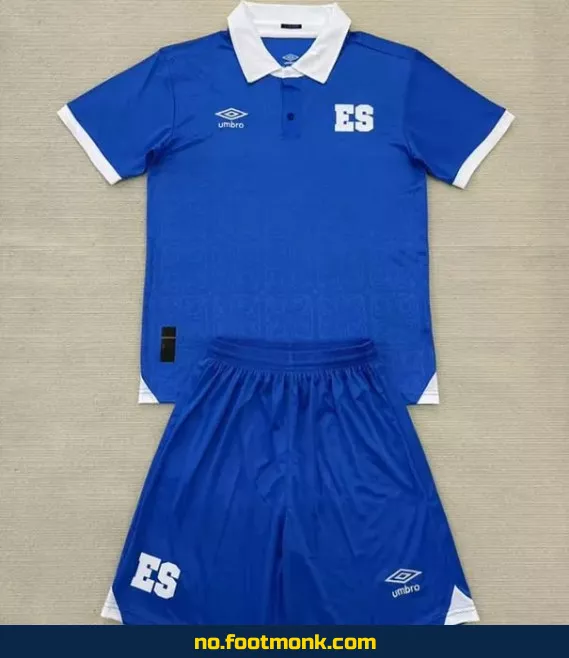 El Salvador Fotballdrakt 2025/2026 Hjemme – Barn – Offisiell Klubbtrøye