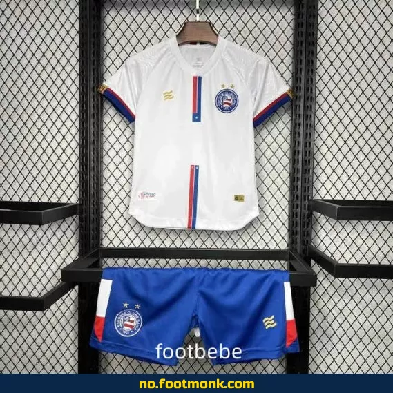 Bahia FC Hjemmedrakt 2024/2025 for barn – Offisiell fotballdrakt for barn – Kjøp billige fotballdrakter online