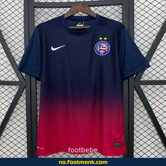 Bahia FC Vintage Fotballdrakt 2013-2014 (Borte) – Autentisk Fotballtrøye for Voksne og Barn
