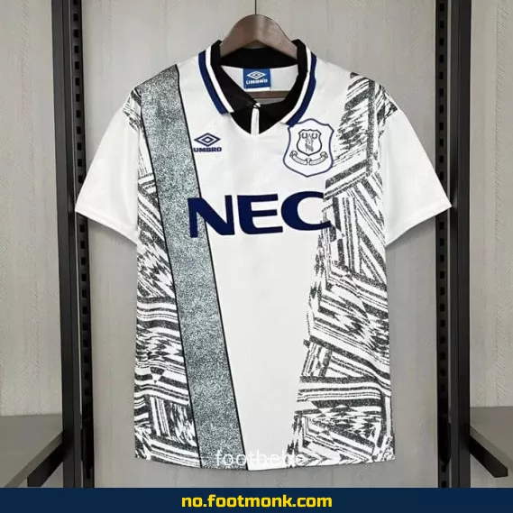 Everton Vintage Fotballdrakt 1994-1995 (Bortedrakt) – Autentisk Retro Trøye – Kjøp Billige Fotballklær Online