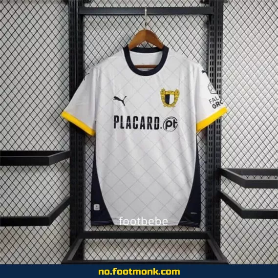 FC Famalicão Hjemmedrakt 2024-2025 Hvit – Offisiell Fotballdrakt for Voksne og Barn