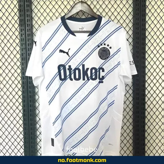 Fenerbahçe 2024-2025 borte drakt hvit – Offisiell fotballdrakt for voksne og barn