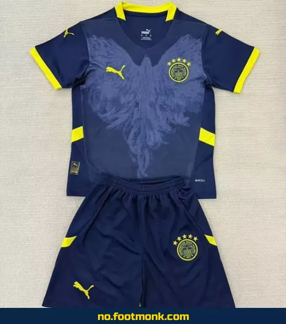 Fenerbahçe barnedrakt 2025-2026 blå – Offisiell fotballdrakt for barn – Kjøp billige fotballtrøyer online