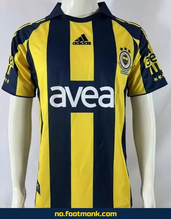 Fenerbahçe Vintage Fotballdrakt 2008/2009 Hjemme – Offisiell Klubbtrøye for Voksne og Barn