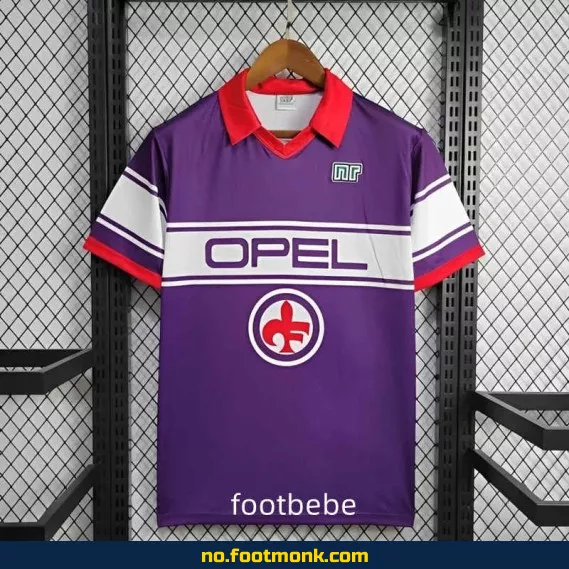 Vintage Fiorentina hjemmedrakt 1984-1985 (lilla) – Autentisk fotballdrakt for voksne og barn – Offisiell fotballtrøye med navn – Kjøp nå i nettbutikken!