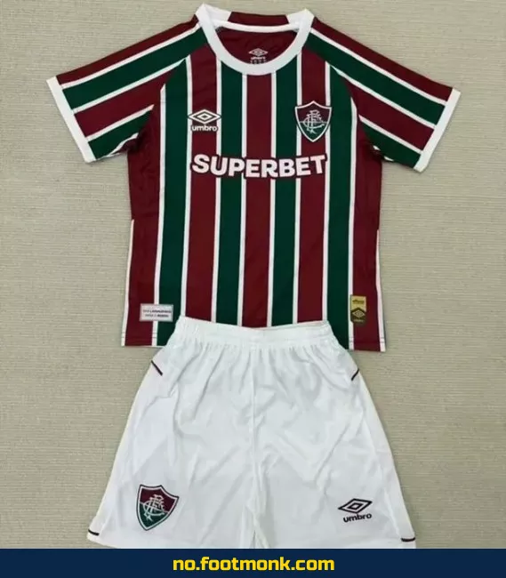 Fluminense Fotballdrakt Barn 2025/2026 Hjemme – Offisiell Klubbdrakt
